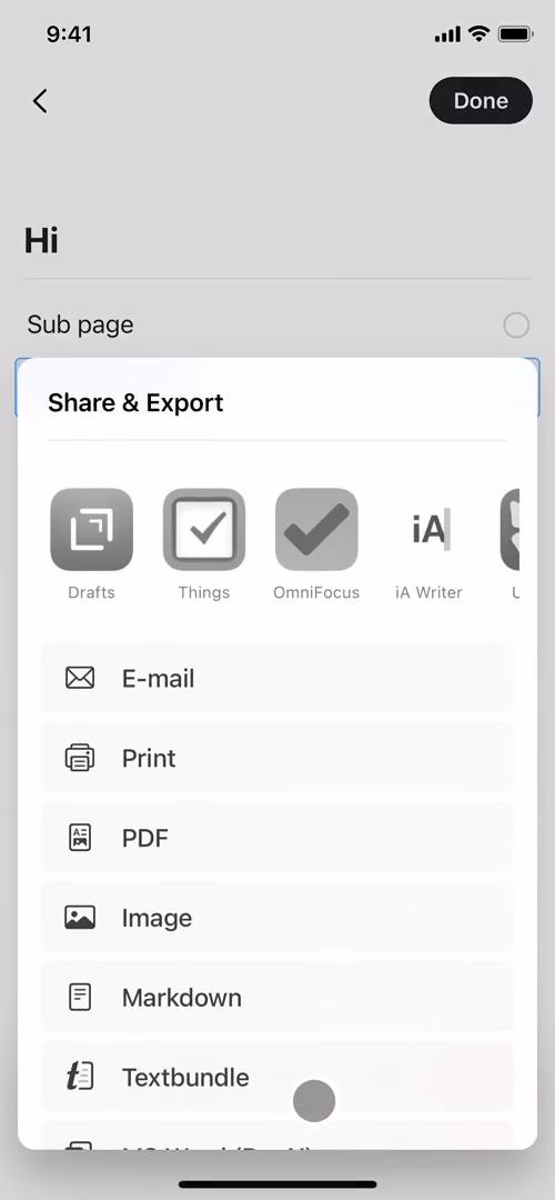 Creating a document screenshot