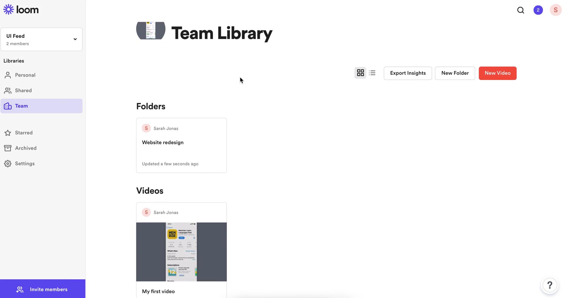 Managing files on Loom video thumbnail