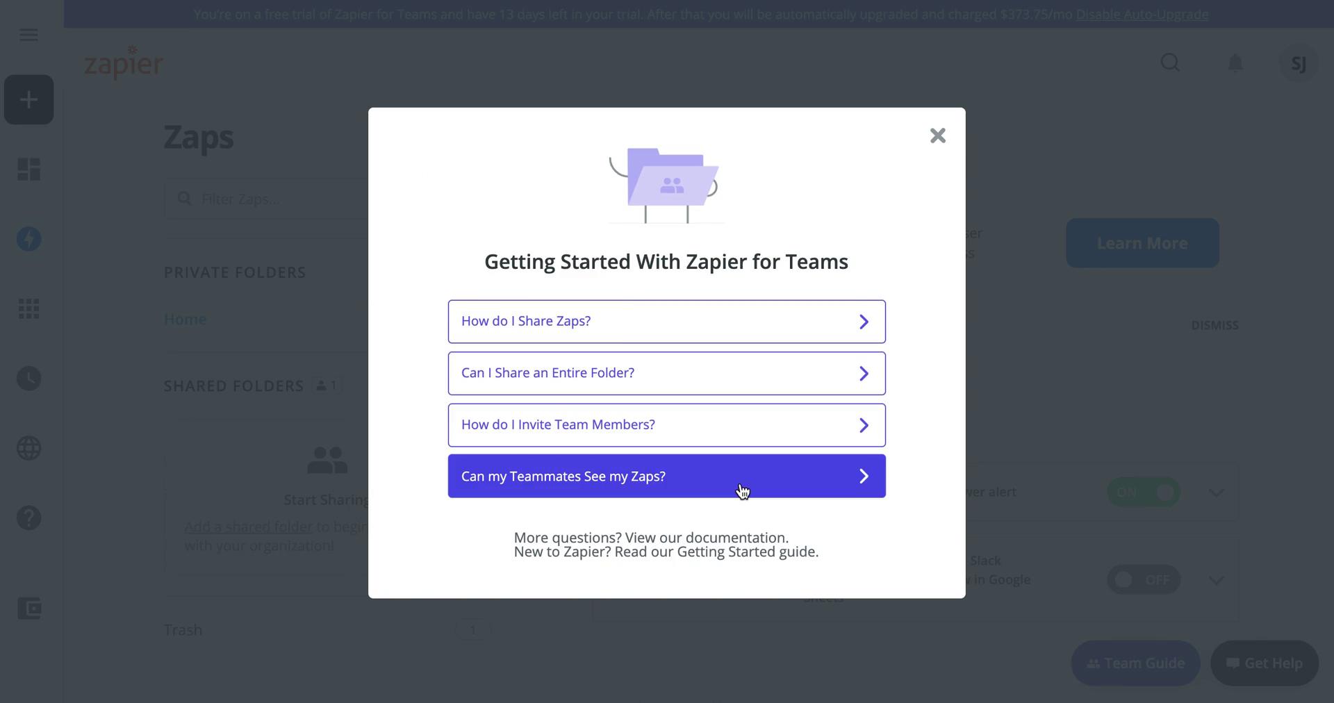 Upgrading your account on Zapier video thumbnail