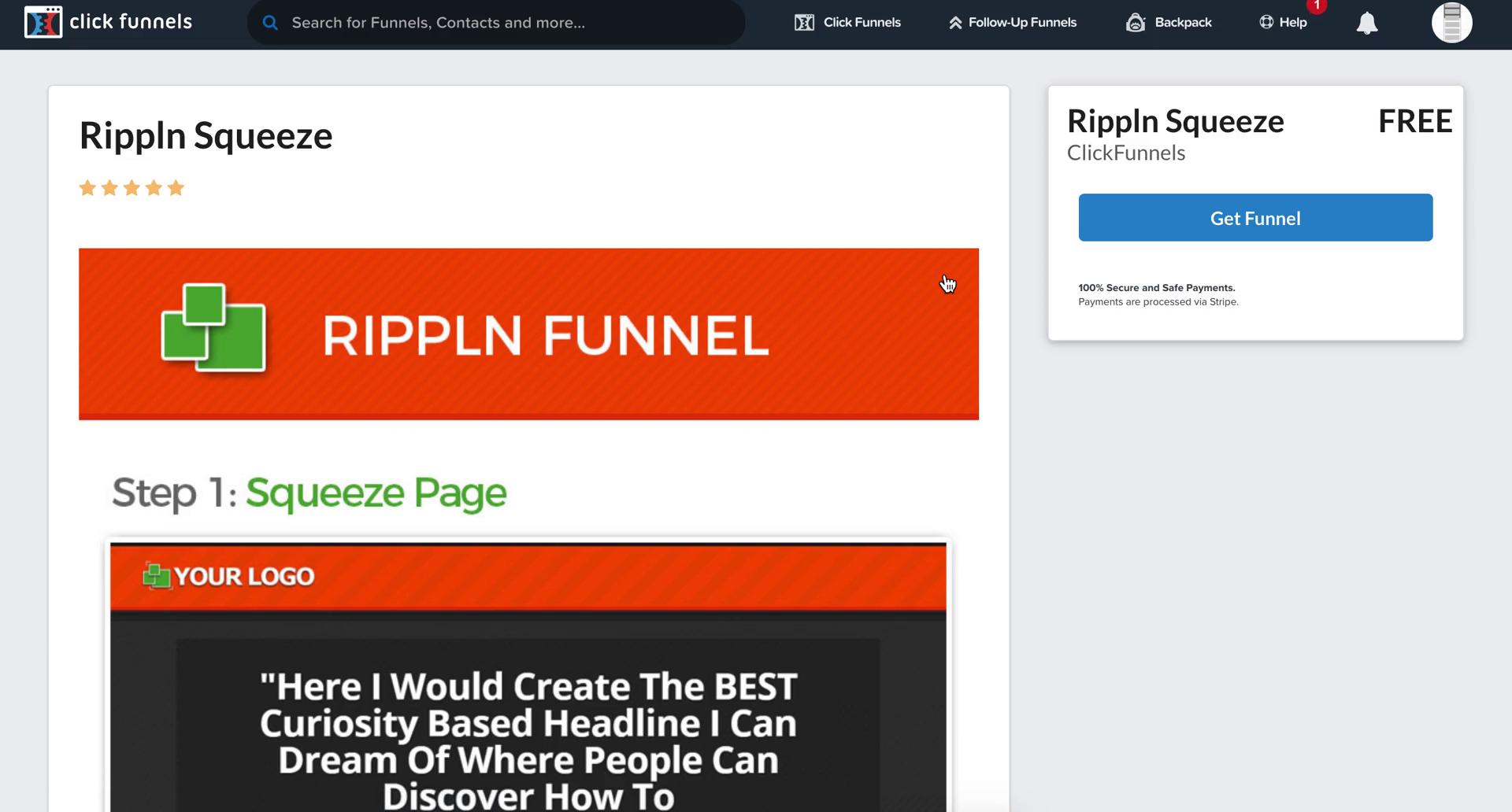 Creating a funnel on ClickFunnels video thumbnail