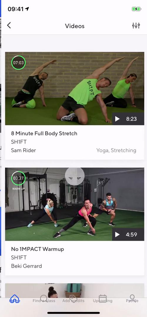 General browsing on ClassPass video thumbnail