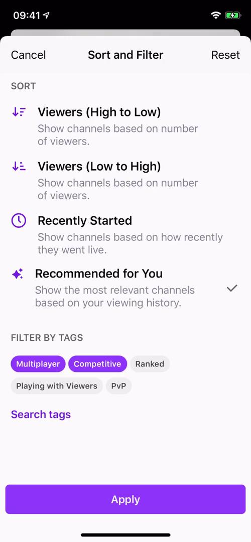 Searching on Twitch video thumbnail