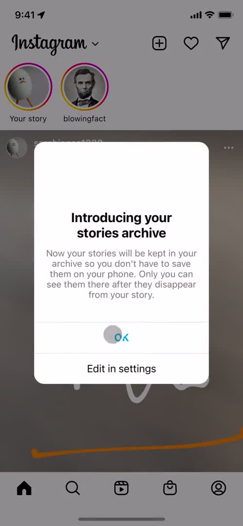 Sharing a video screenshot