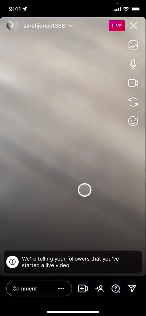 Sharing a video screenshot