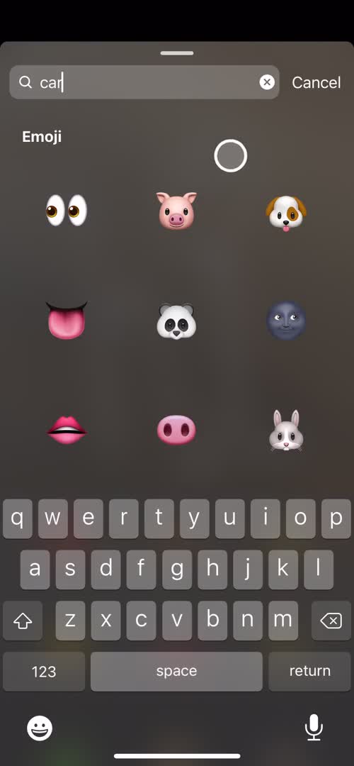 Sharing a video screenshot