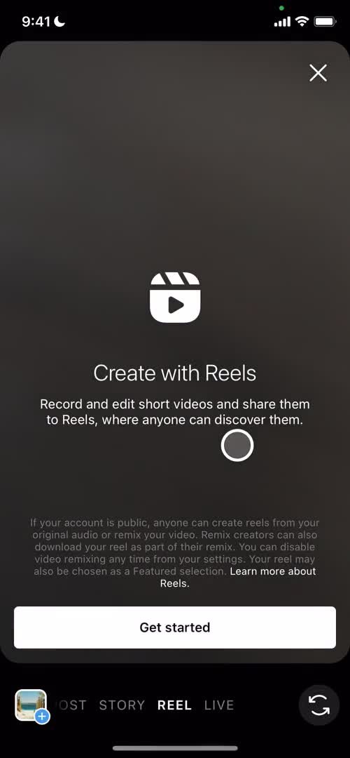 Sharing a video screenshot