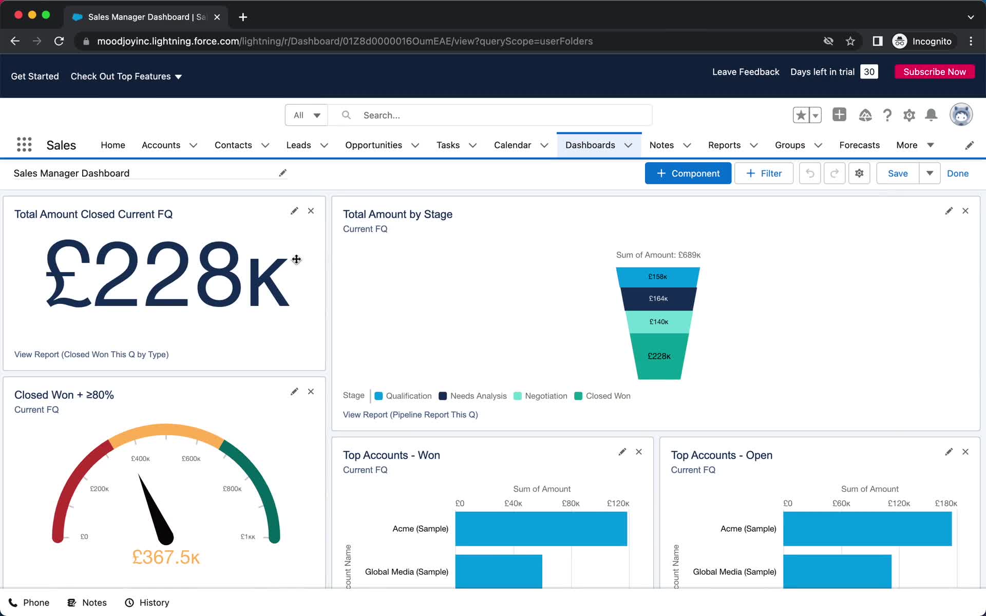 Analytics/Stats on Salesforce video thumbnail