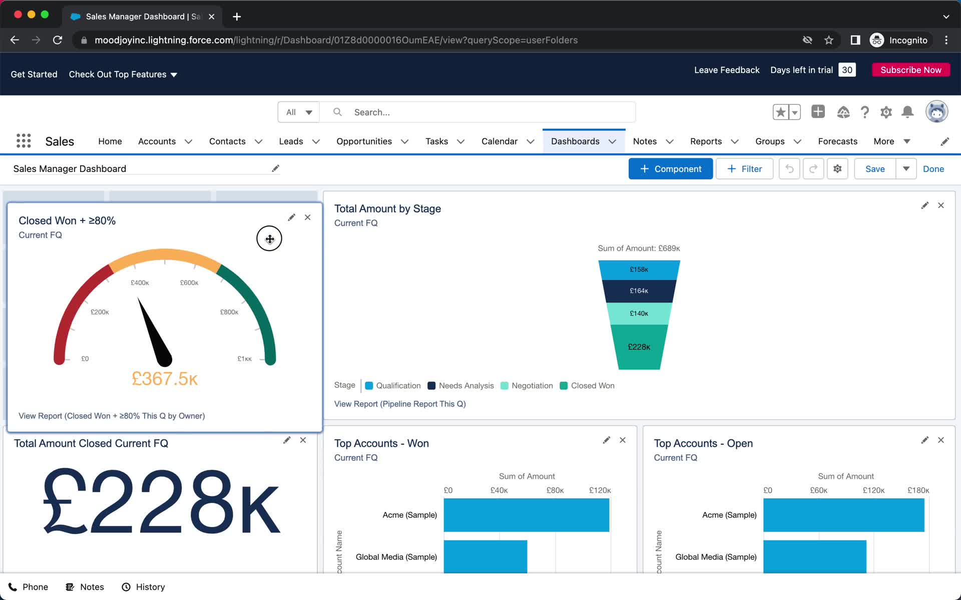 Analytics/Stats on Salesforce video thumbnail