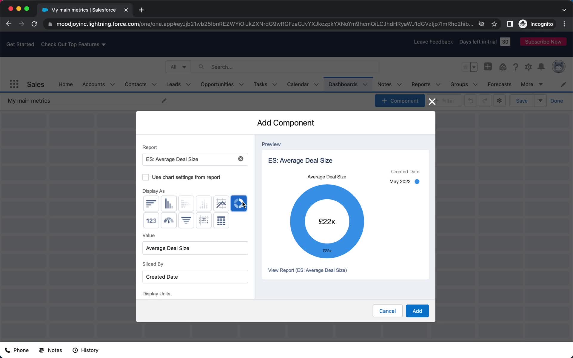 Analytics/Stats on Salesforce video thumbnail