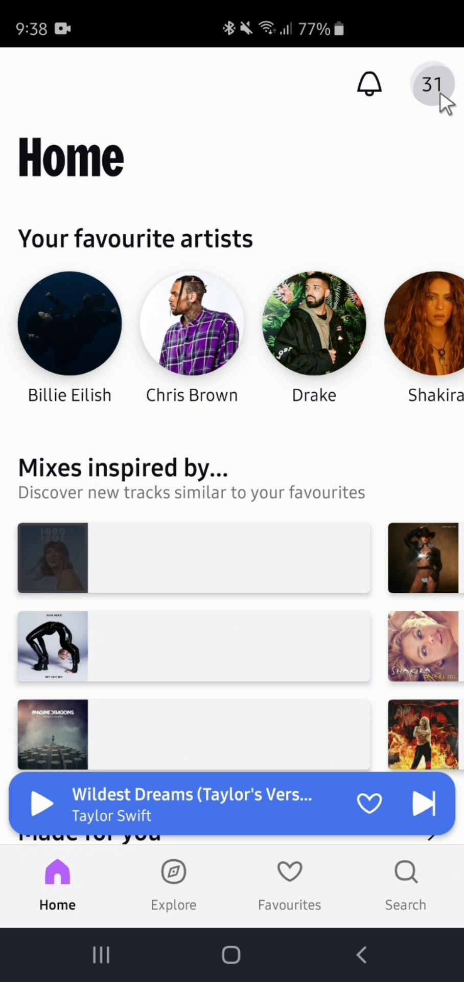 Updating your profile on Deezer video screenshot