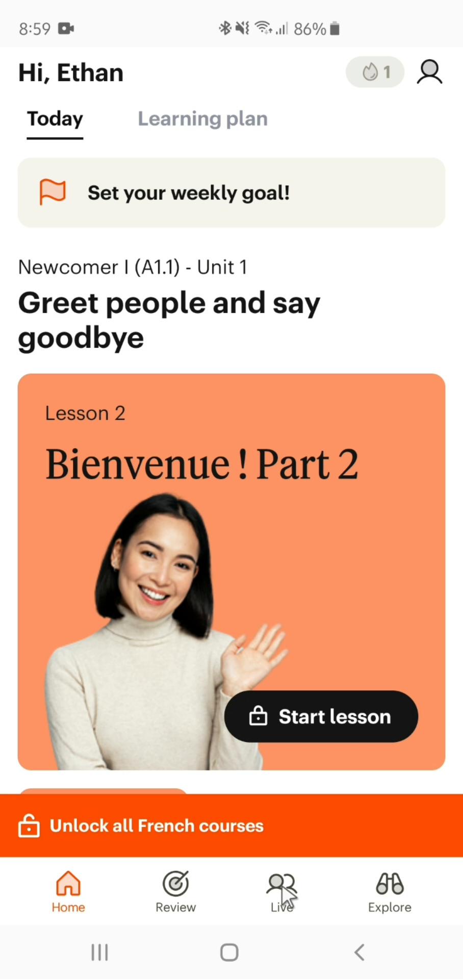 Joining live classes on Babbel video thumbnail