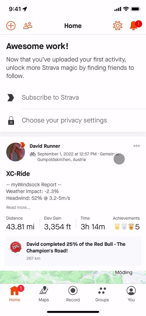 Upgrading your account on Strava video screenshot