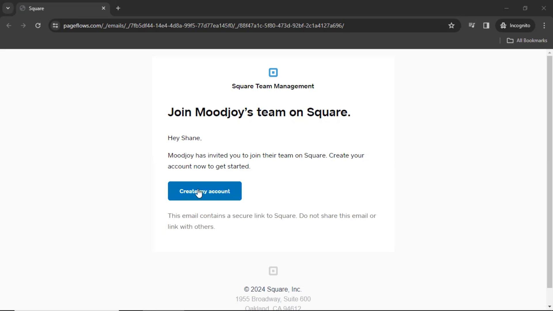 Accepting an invite on Square video thumbnail