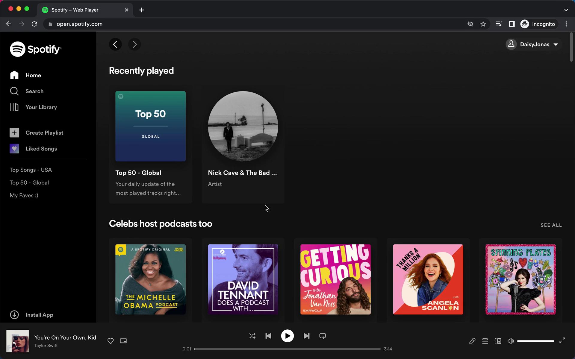 Downgrading your account on Spotify video screenshot