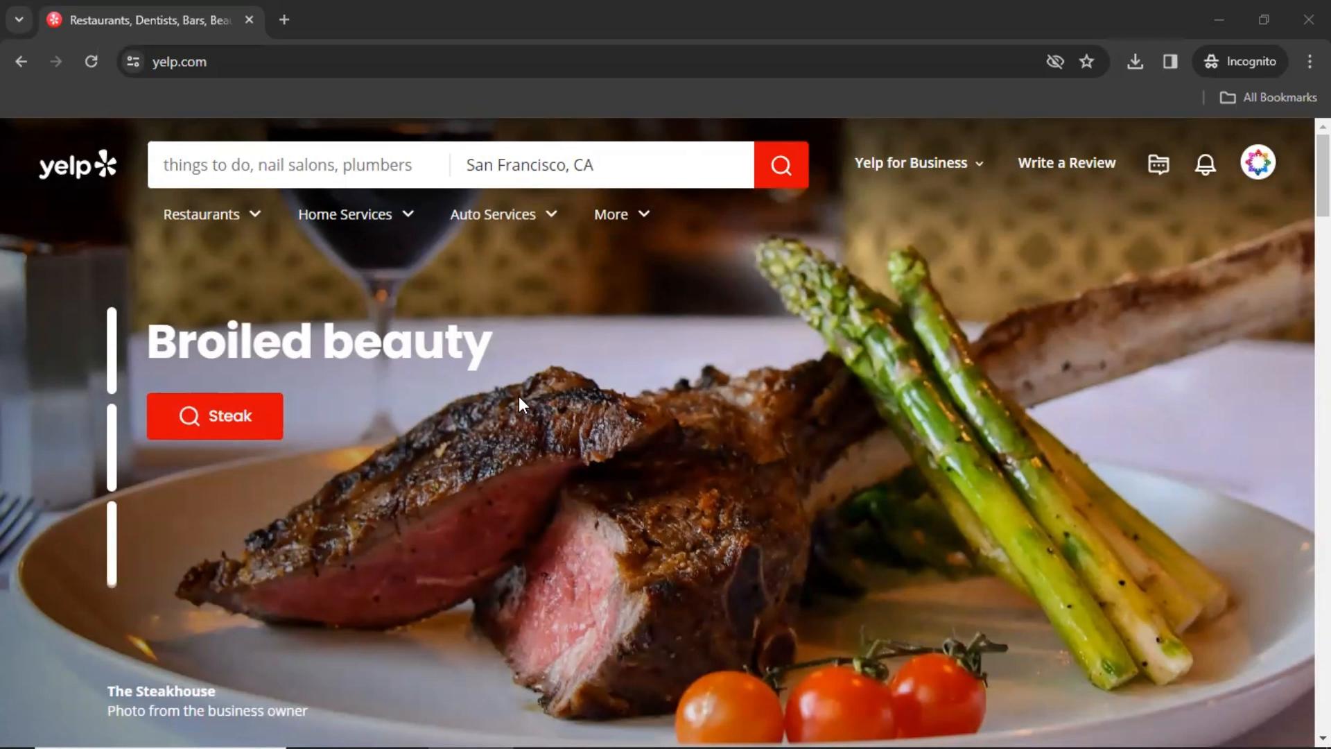 Making a restaurant reservation on Yelp video thumbnail