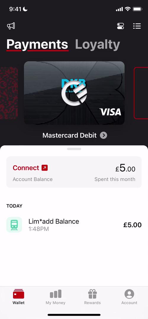 Adding payment details on Curve video screenshot