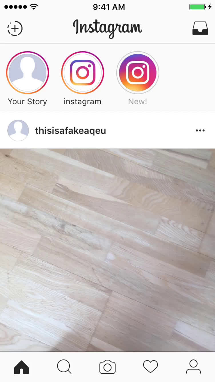 Screenshot of Sending messages on Instagram