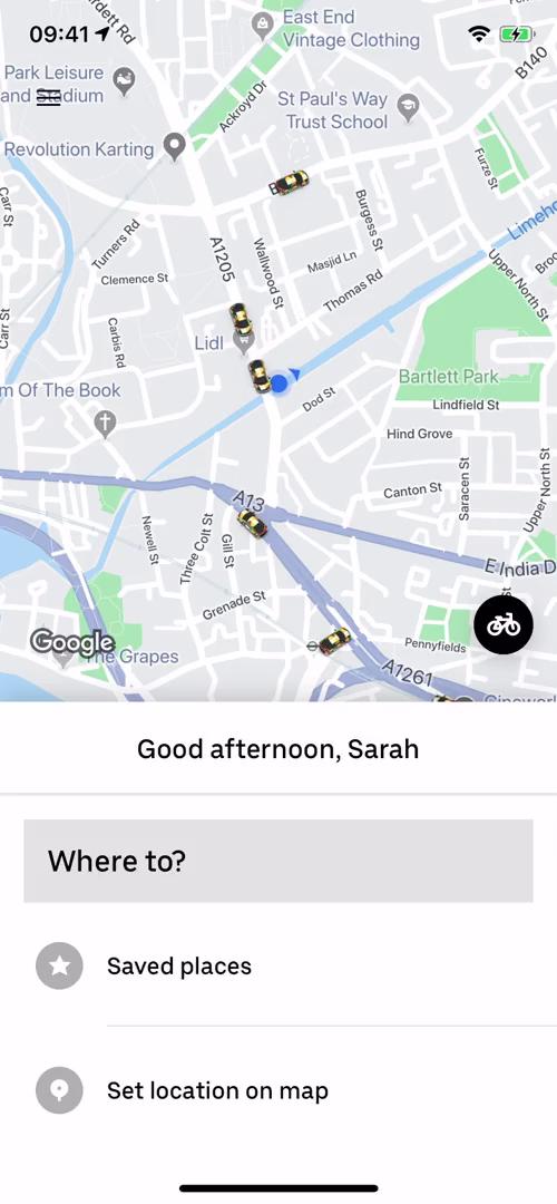 Support on Uber video screenshot