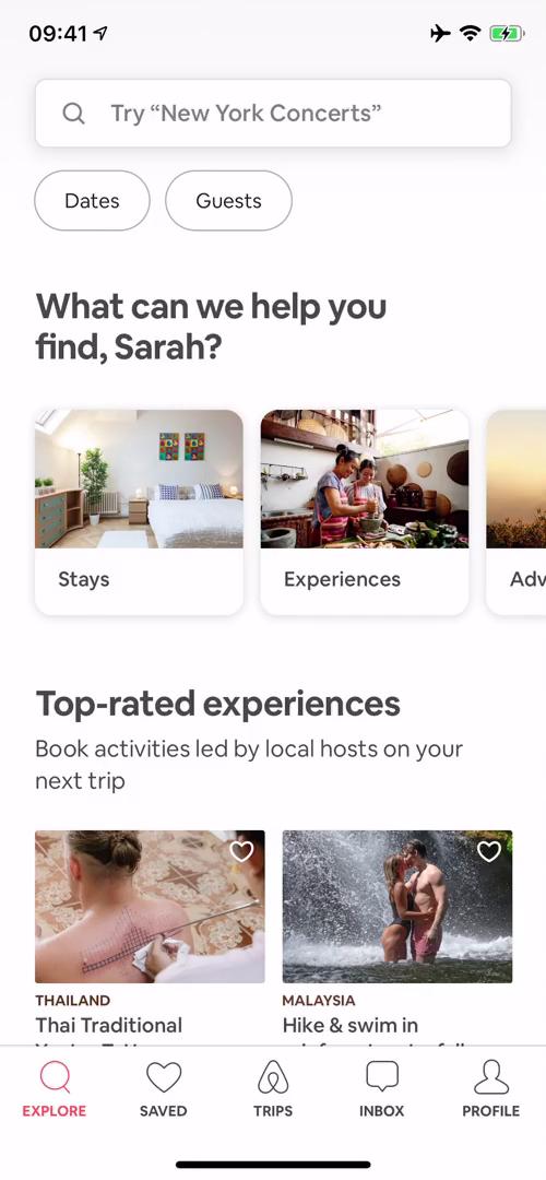 Inviting people on Airbnb video screenshot