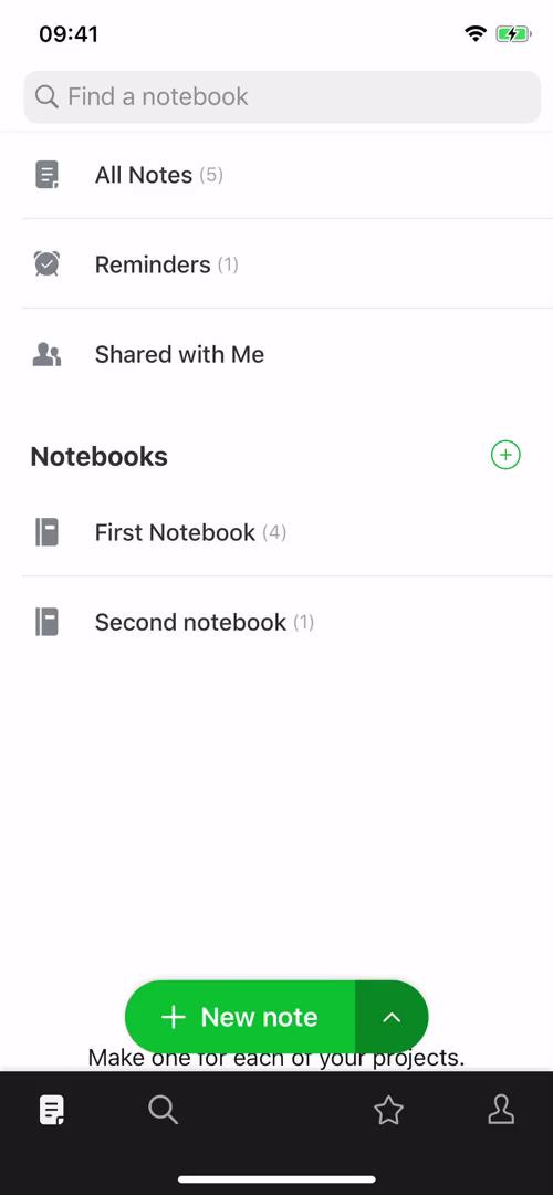 Reminders on Evernote video screenshot
