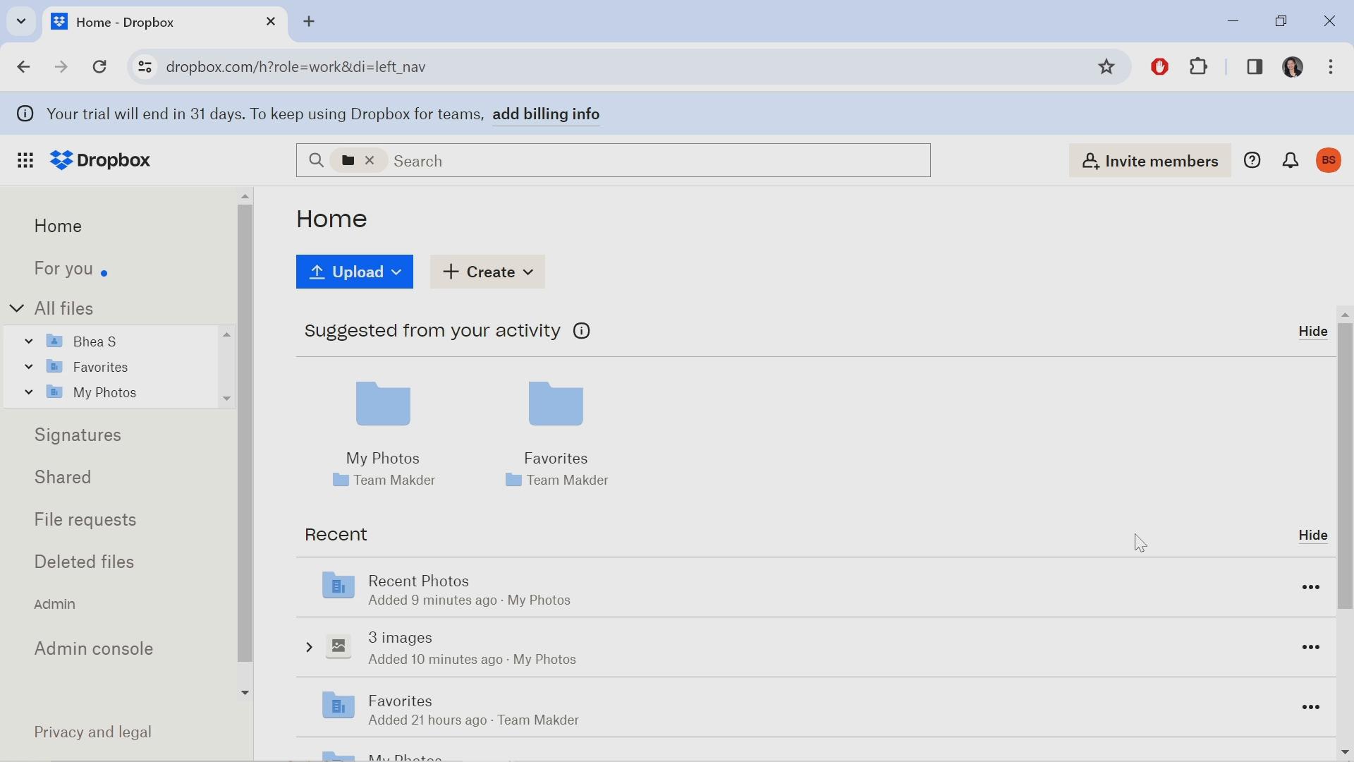 Sharing a folder on Dropbox video screenshot