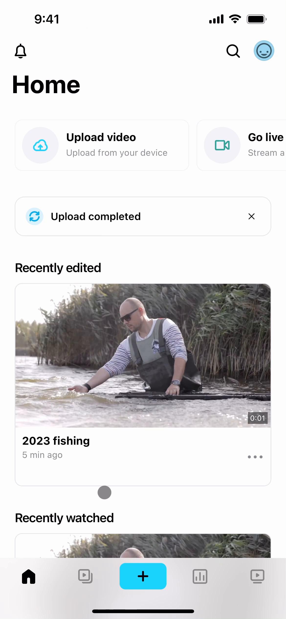 Screenshot of Reporting a video on Vimeo
