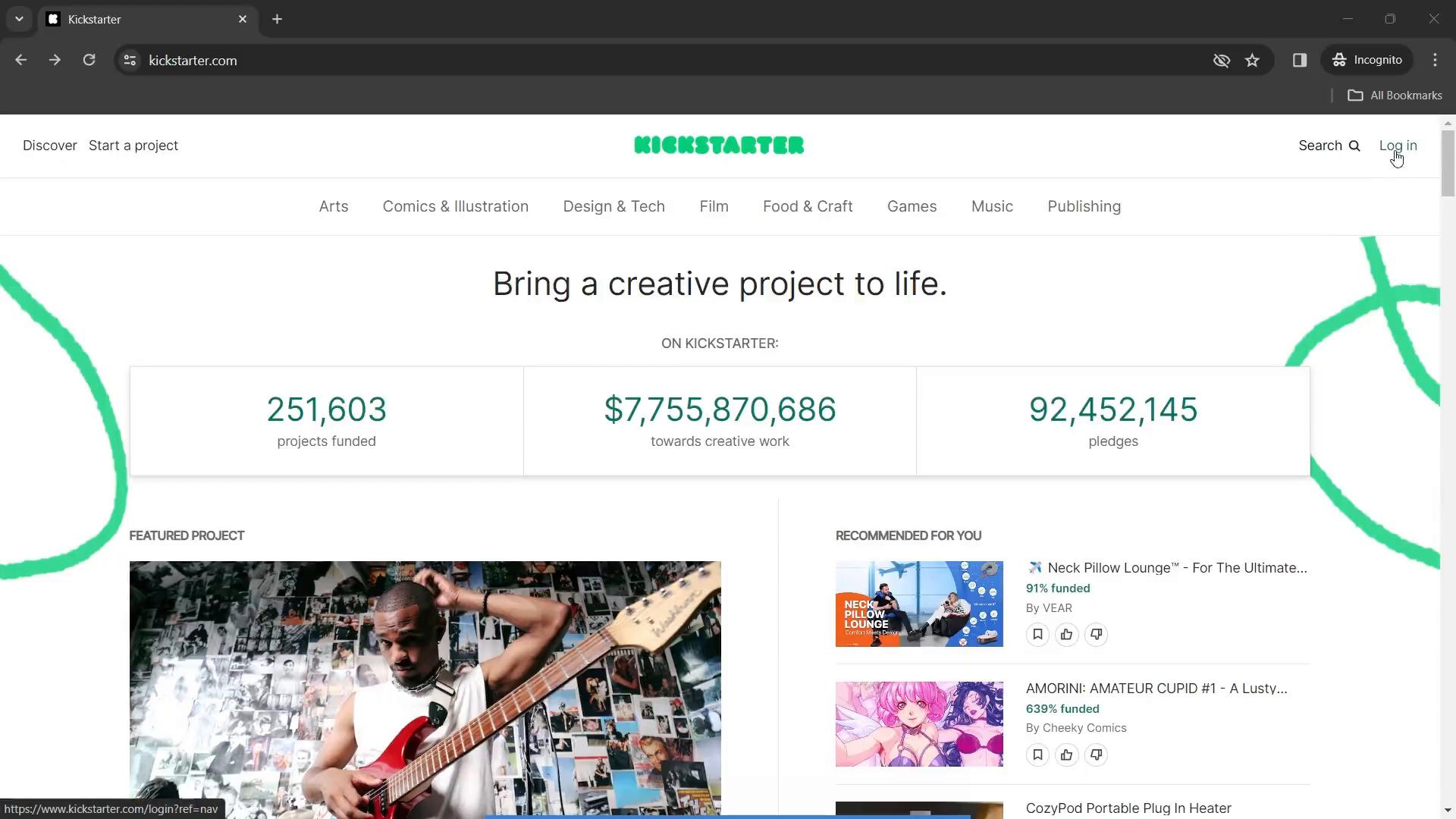 Onboarding on Kickstarter video thumbnail