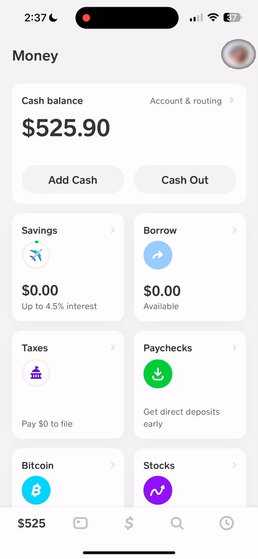 Buying Bitcoin on Cash App video screenshot
