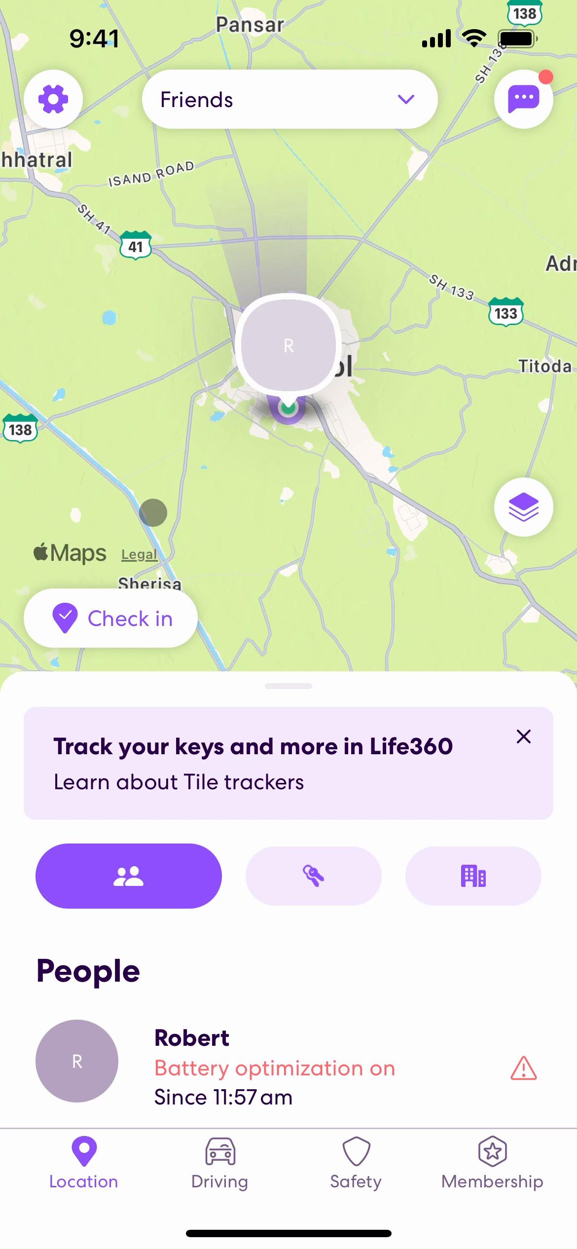 General browsing on Life360 video thumbnail