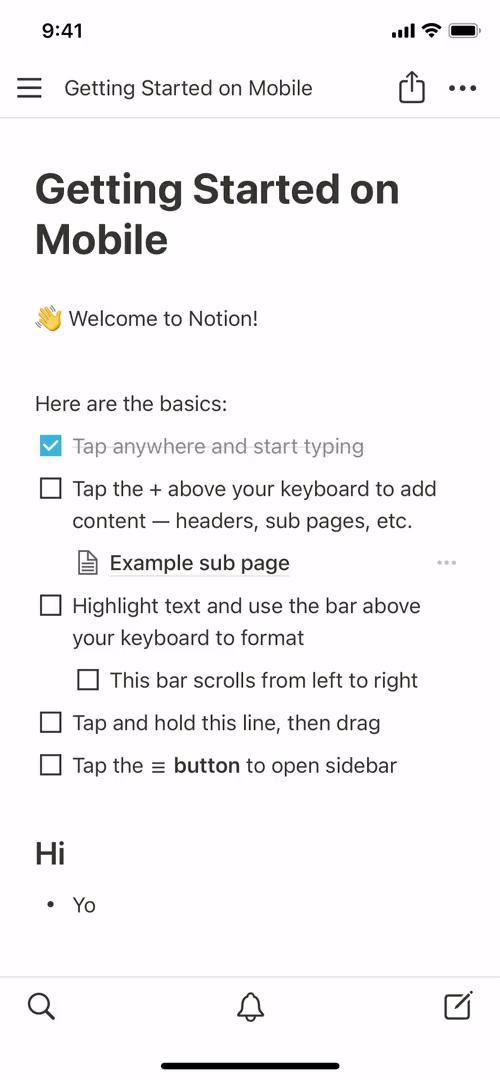 Inviting people on Notion video screenshot