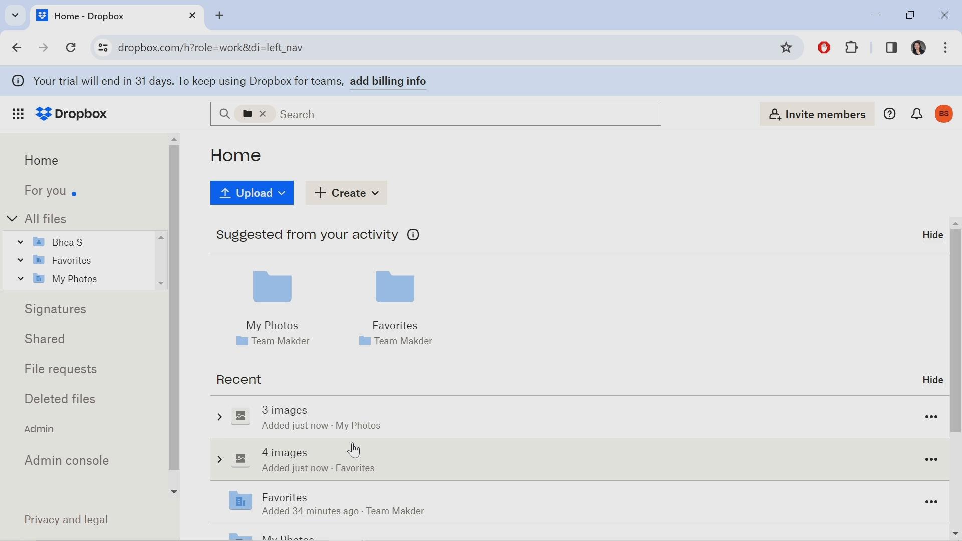 Deleting files on Dropbox video screenshot