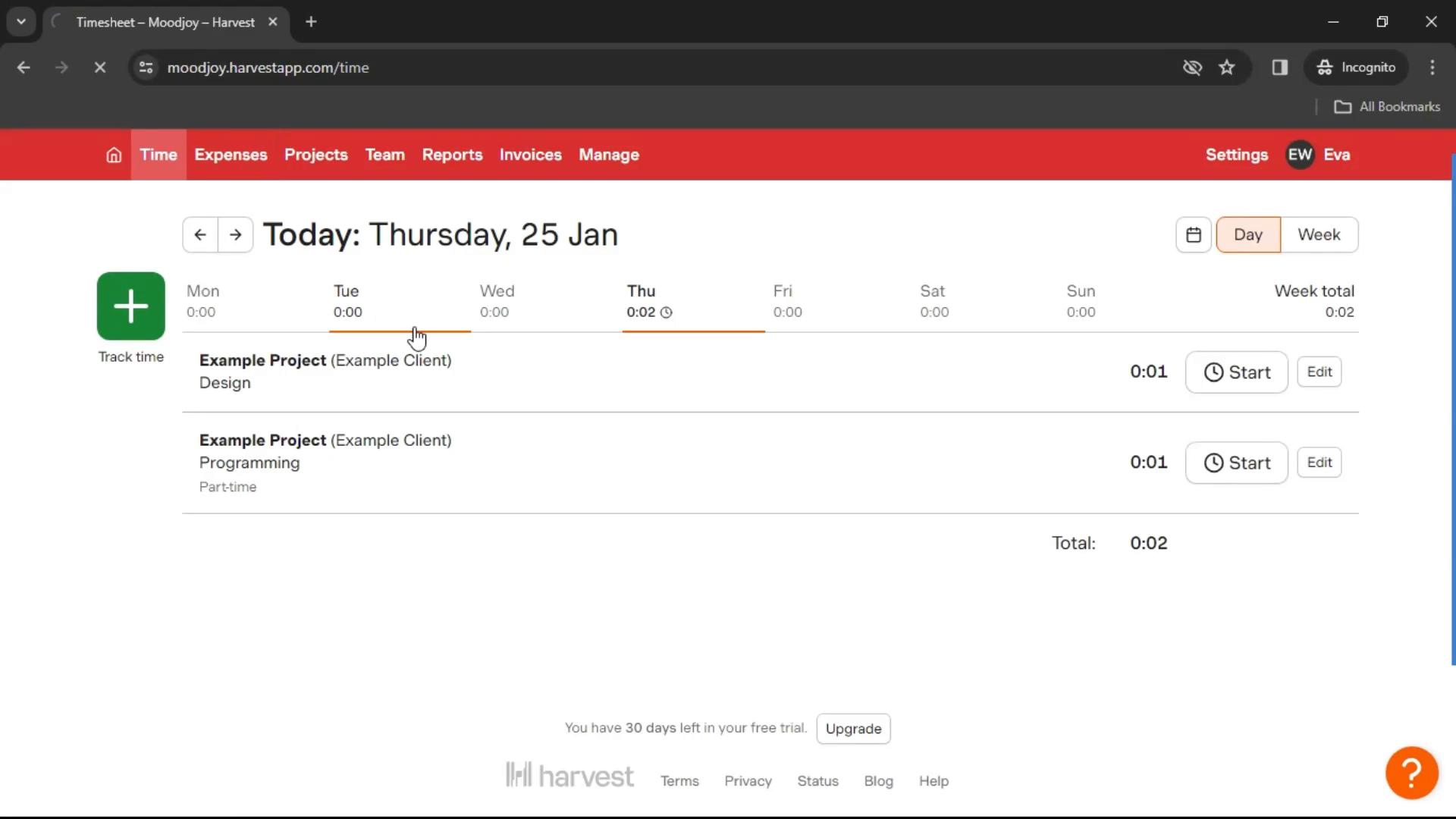 Tracking expenses on Harvest video thumbnail