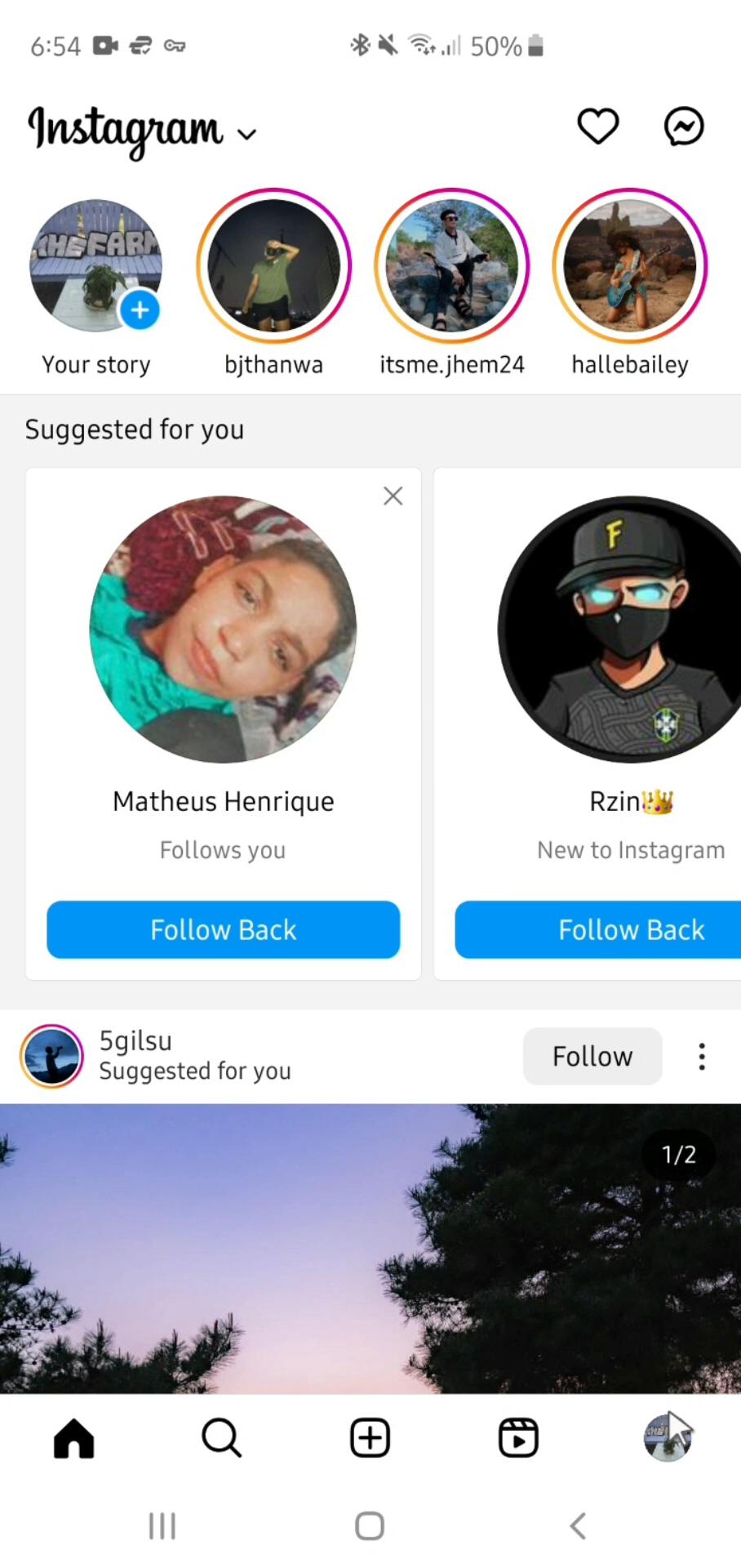 Changing password on Instagram video screenshot