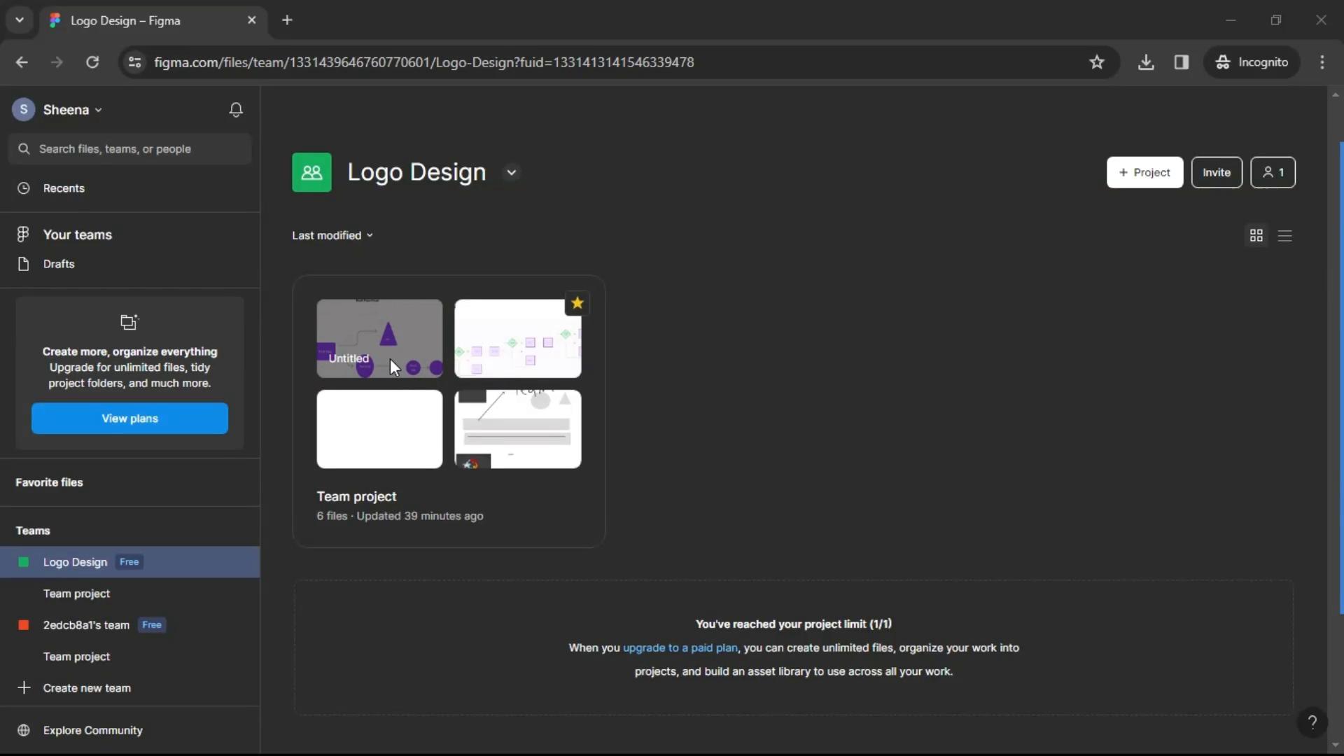 Screenshot of Commenting on Figma