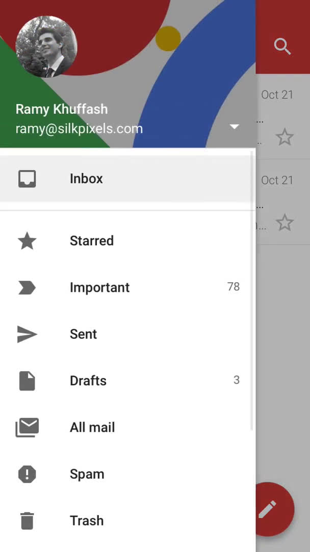 Filtering on Gmail video screenshot