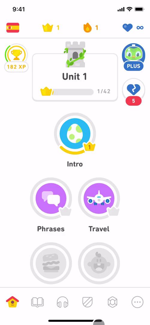 Cancelling your subscription on Duolingo video screenshot