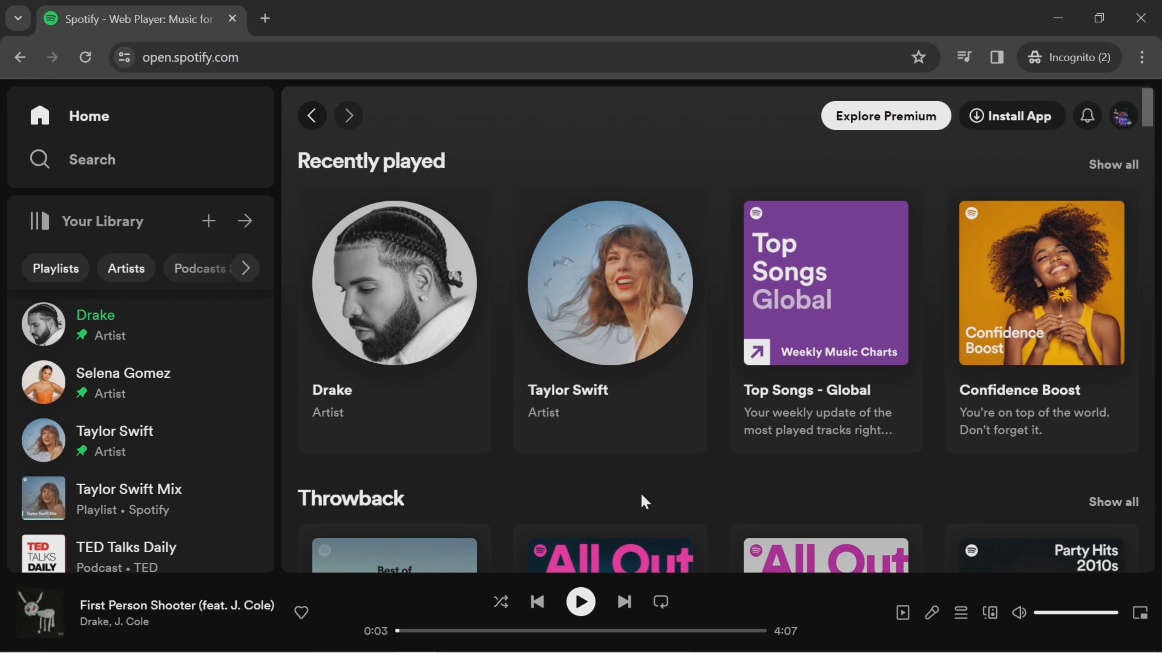 Upgrading your account on Spotify video screenshot