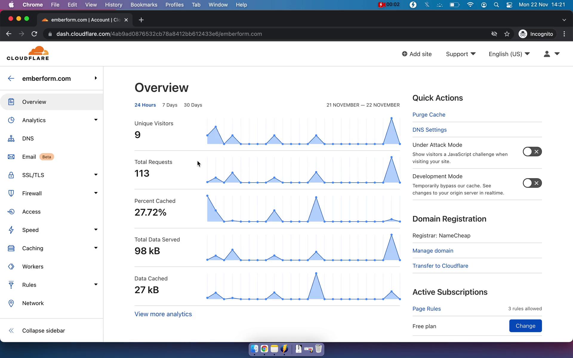 Analytics/Stats on Cloudflare video screenshot