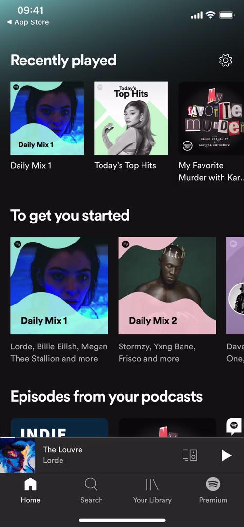 General browsing on Spotify video screenshot