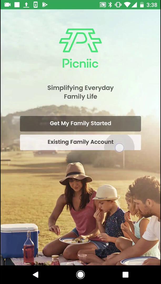Accepting an invite on Picniic video screenshot