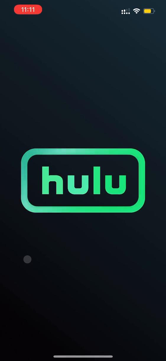 Screenshot of General browsing on Hulu