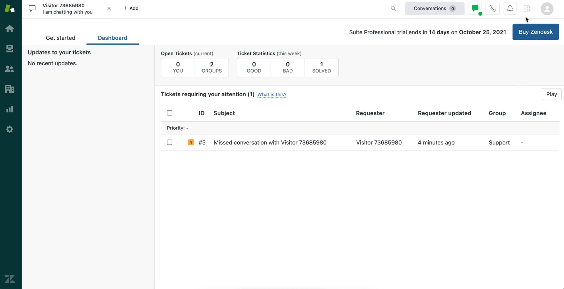 Creating a support article on Zendesk video screenshot