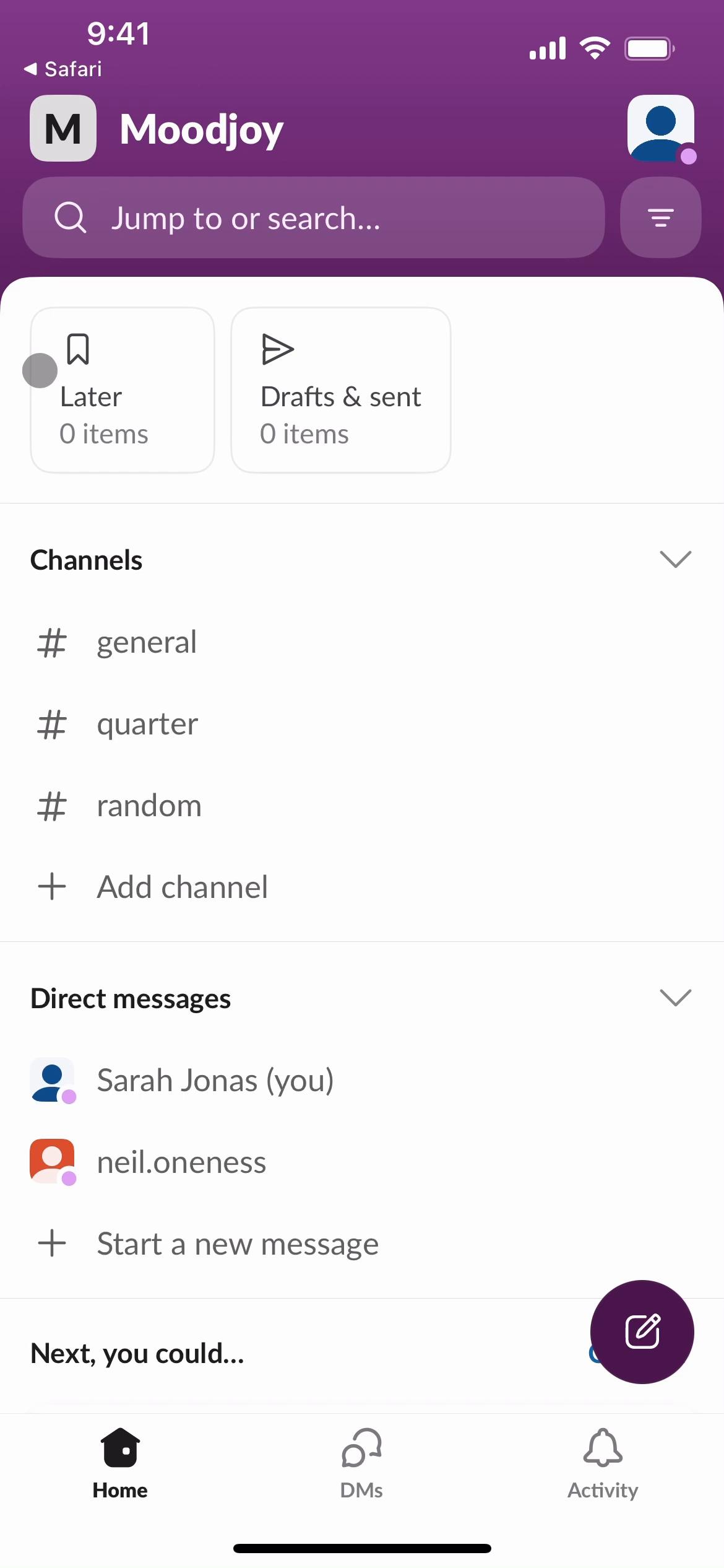 Creating a channel on Slack video thumbnail