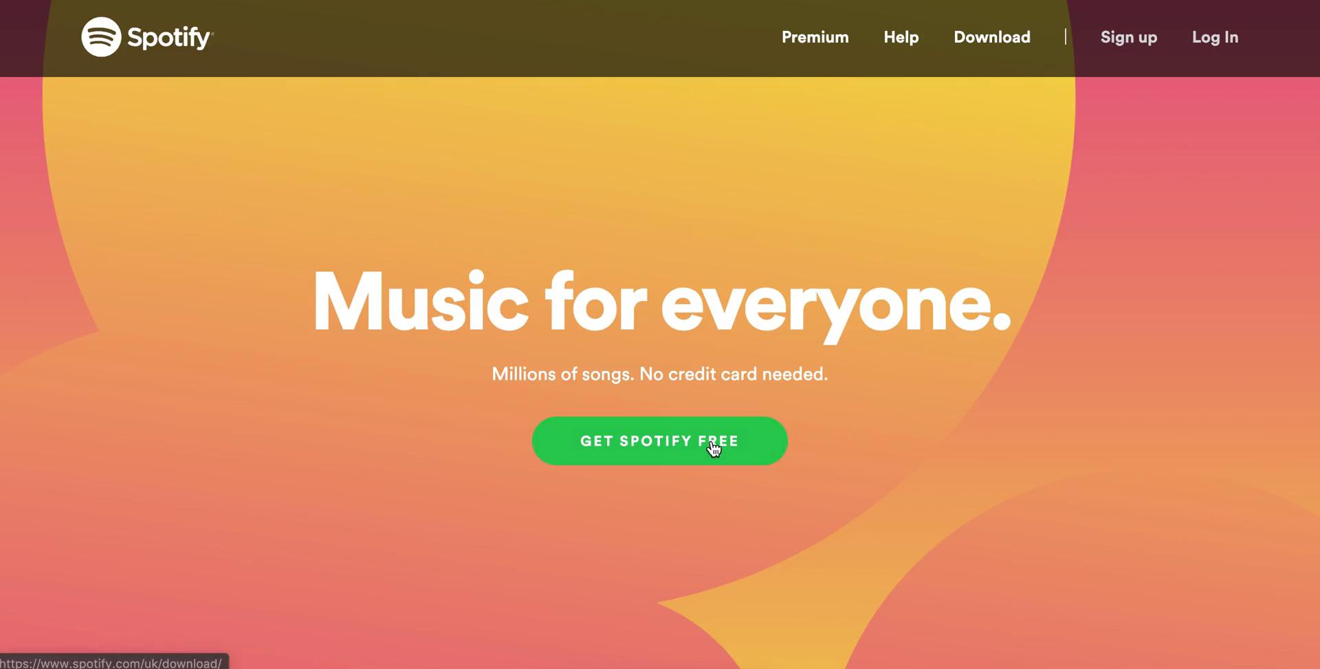 spotify sign in