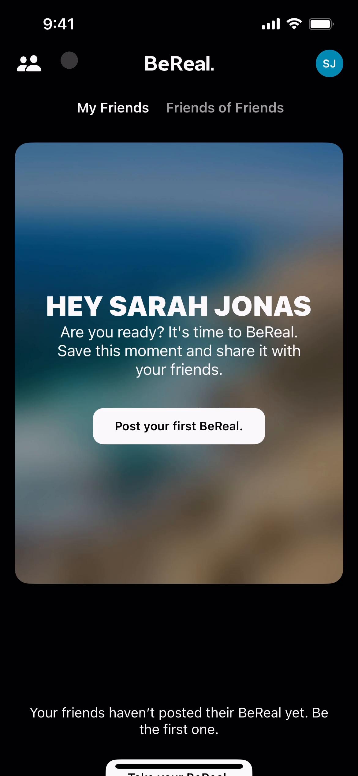 Inviting people on BeReal. video screenshot