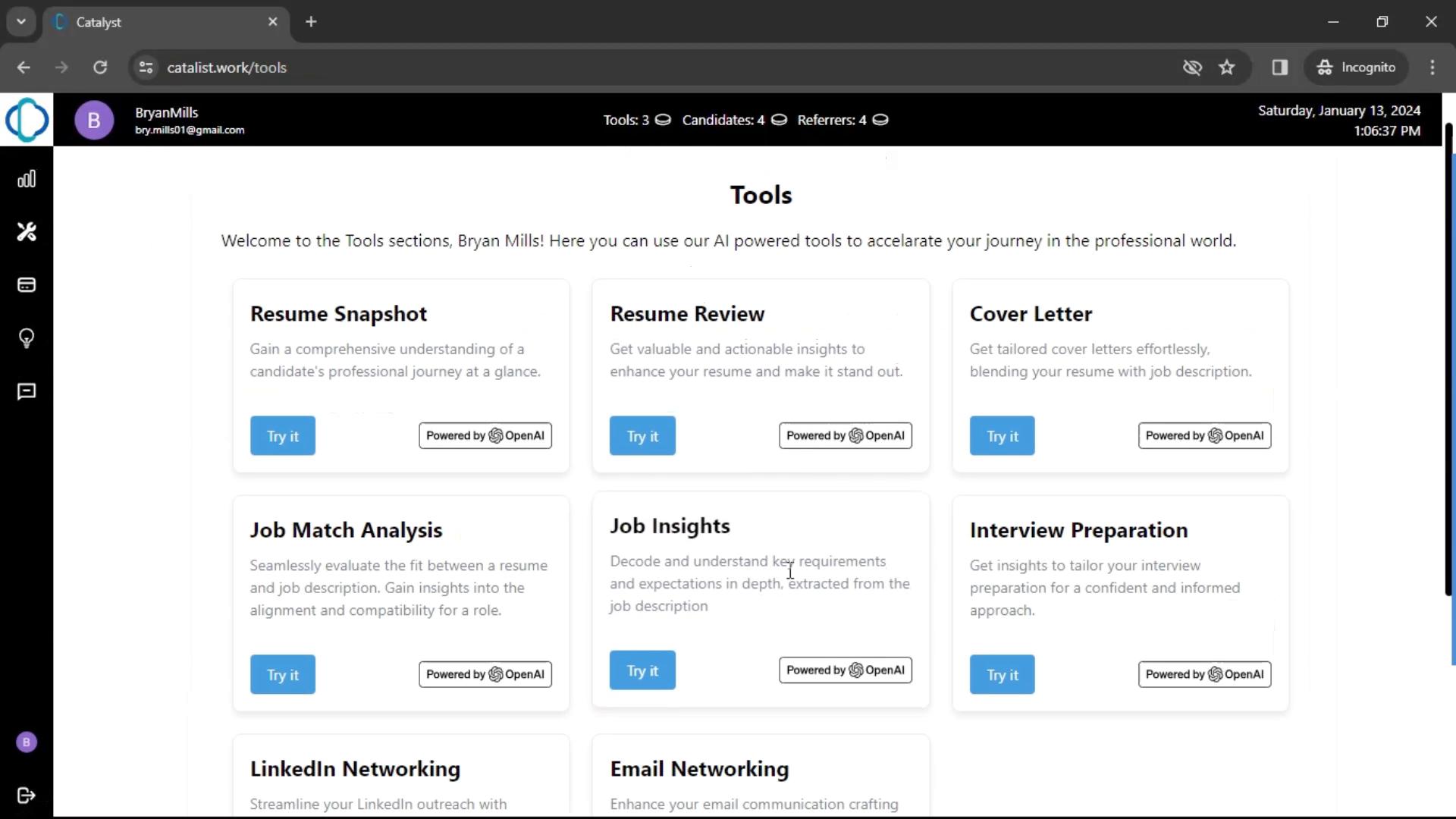 Generating job match analysis on Catalyst video thumbnail