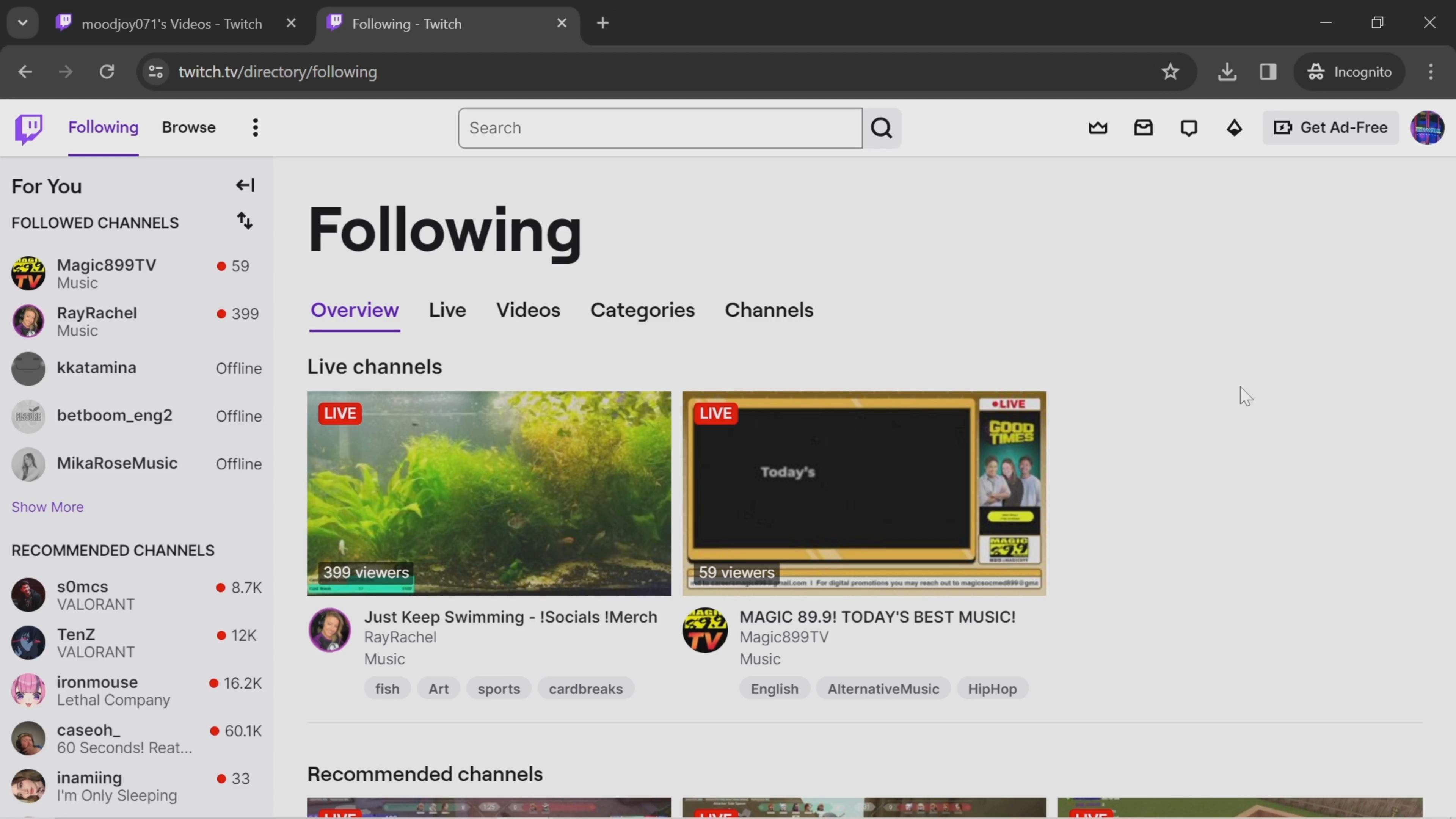 Channel on Twitch video thumbnail