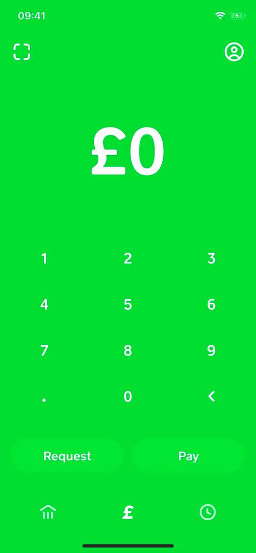 Sending currency on Cash App video screenshot