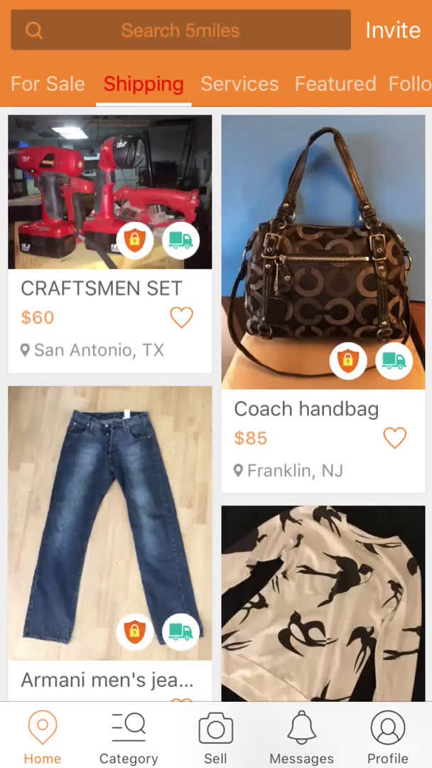 Listing a product on 5miles video screenshot