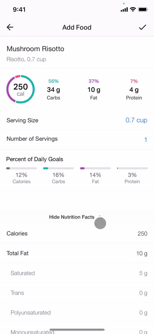 Tracking activity on MyFitnessPal video thumbnail